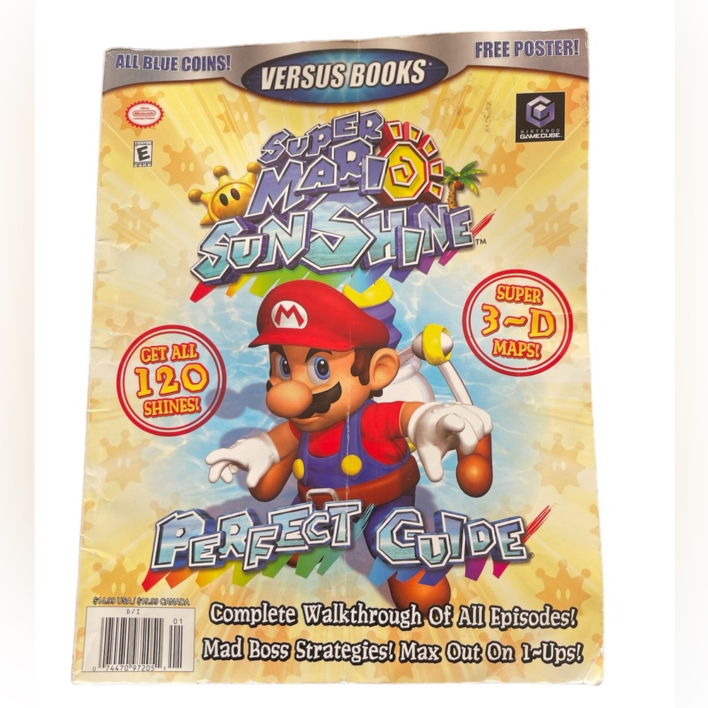 Nintendo Super Mario Sunshine Guidebook
